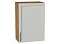 Шкаф верхний с 1-ой дверцей Сканди Grey Silkwood/Дуб Вотан 716*500*320