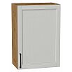 Шкаф верхний с 1-ой дверцей Сканди Grey Silkwood/Дуб Вотан 716*500*320