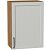 Шкаф верхний с 1-ой дверцей Сканди Grey Silkwood/Дуб Вотан 716*500*320
