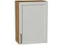 Шкаф верхний с 1-ой дверцей Сканди Grey Silkwood/Дуб Вотан 716*500*320