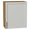 Шкаф верхний с 1-ой дверцей Сканди Grey Silkwood/Дуб Вотан 716*600*320