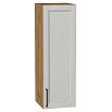 Шкаф верхний с 1-ой дверцей Сканди Grey Silkwood/Дуб Вотан 920*300*320