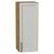 Шкаф верхний с 1-ой дверцей Сканди Grey Silkwood/Дуб Вотан 920*350*320