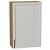Шкаф верхний с 1-ой дверцей Сканди Grey Silkwood/Дуб Вотан 920*600*320