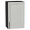 Шкаф верхний с 1-ой дверцей Сканди Grey Silkwood/Graphite 716*450*320