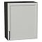 Шкаф верхний с 1-ой дверцей Сканди Grey Silkwood/Graphite 716*600*320