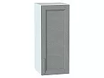 Шкаф верхний с 1-ой дверцей Сканди Grey Softwood Белый 716*300*320
