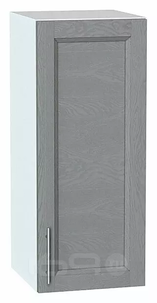 Шкаф верхний с 1-ой дверцей Сканди Grey Softwood Белый 716*300*320