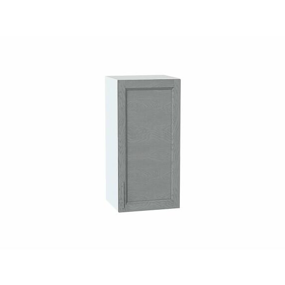 Шкаф верхний с 1-ой дверцей Сканди Grey Softwood Белый 716*350*320