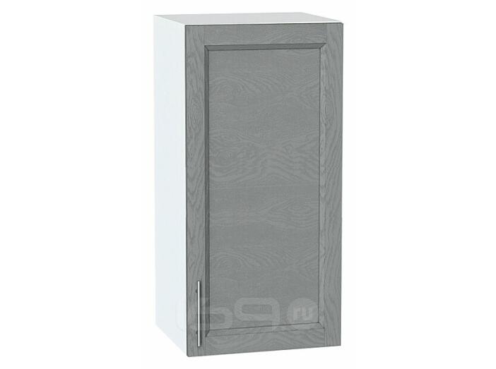 Шкаф верхний с 1-ой дверцей Сканди Grey Softwood Белый 716*350*320