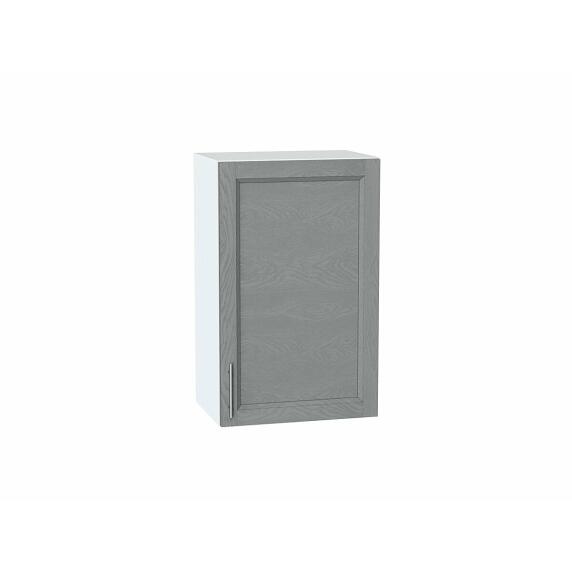 Шкаф верхний с 1-ой дверцей Сканди Grey Softwood Белый 716*450*320