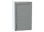 Шкаф верхний с 1-ой дверцей Сканди Grey Softwood Белый 716*450*320