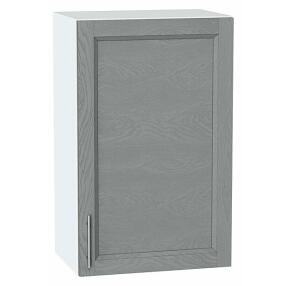 Шкаф верхний с 1-ой дверцей Сканди Grey Softwood Белый 716*450*320
