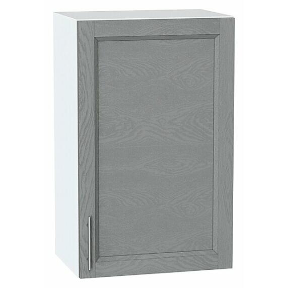 Шкаф верхний с 1-ой дверцей Сканди Grey Softwood Белый 716*450*320