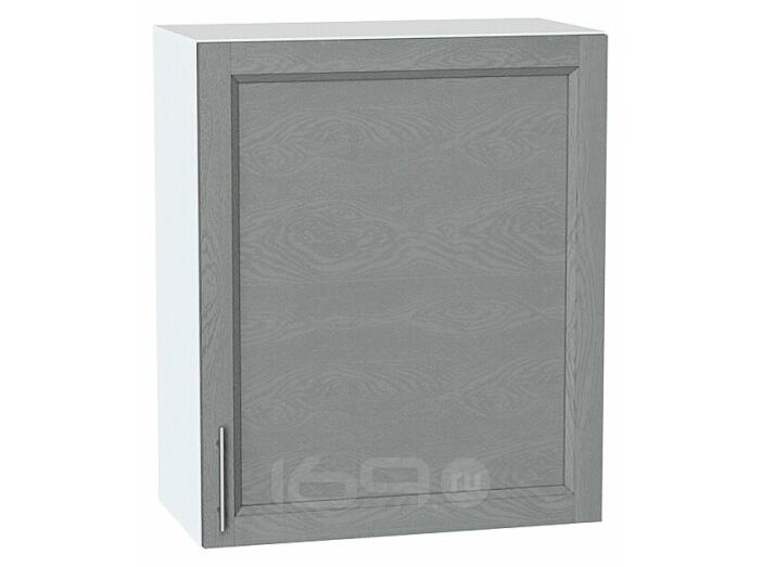 Шкаф верхний с 1-ой дверцей Сканди Grey Softwood Белый 716*600*320