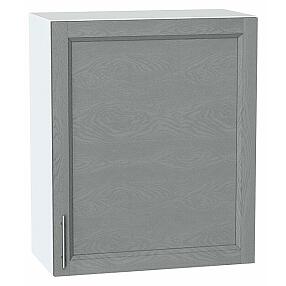 Шкаф верхний с 1-ой дверцей Сканди Grey Softwood Белый 716*600*320