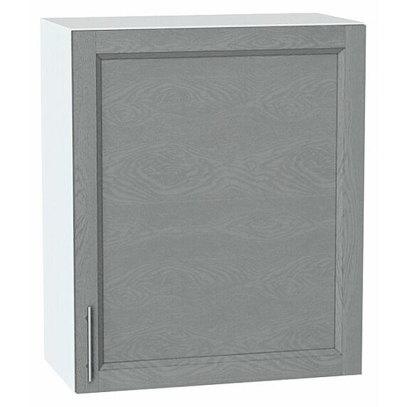 Шкаф верхний с 1-ой дверцей Сканди Grey Softwood Белый 716*600*320