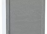 Шкаф верхний с 1-ой дверцей Сканди Grey Softwood Белый 716*600*320