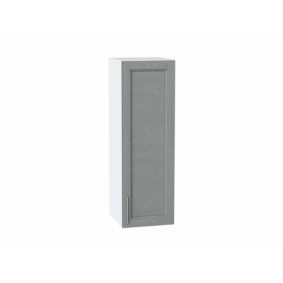 Шкаф верхний с 1-ой дверцей Сканди Grey Softwood Белый 920*300*320