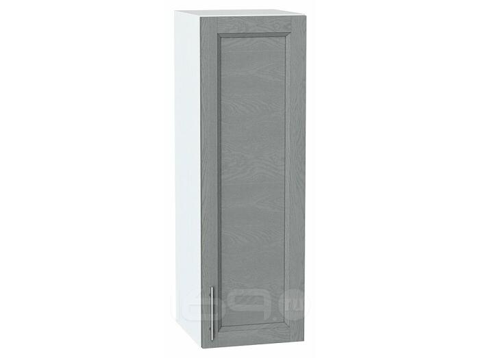 Шкаф верхний с 1-ой дверцей Сканди Grey Softwood Белый 920*300*320