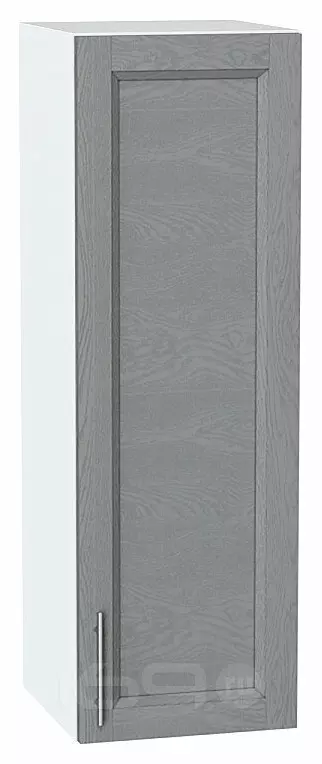 Шкаф верхний с 1-ой дверцей Сканди Grey Softwood Белый 920*300*320