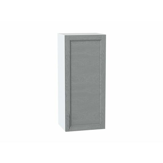Шкаф верхний с 1-ой дверцей Сканди Grey Softwood Белый 920*400*320
