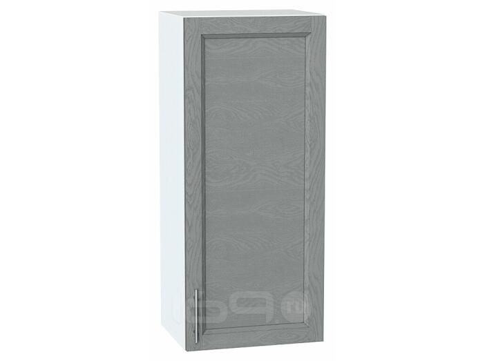 Шкаф верхний с 1-ой дверцей Сканди Grey Softwood Белый 920*400*320