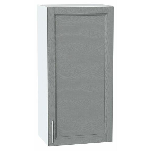 Шкаф верхний с 1-ой дверцей Сканди Grey Softwood Белый 920*450*320