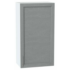 Шкаф верхний с 1-ой дверцей Сканди Grey Softwood Белый 920*500*320