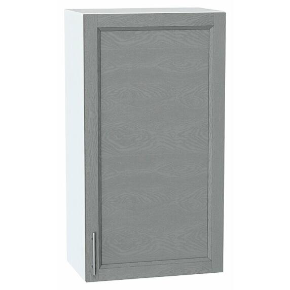 Шкаф верхний с 1-ой дверцей Сканди Grey Softwood Белый 920*500*320