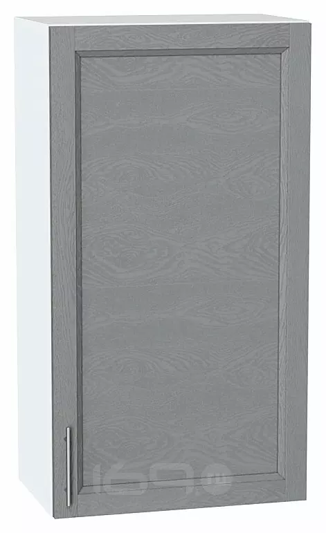 Шкаф верхний с 1-ой дверцей Сканди Grey Softwood Белый 920*500*320