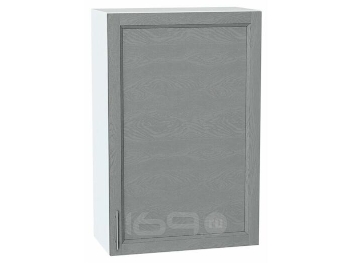 Шкаф верхний с 1-ой дверцей Сканди Grey Softwood Белый 920*600*320