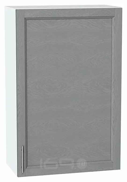 Шкаф верхний с 1-ой дверцей Сканди Grey Softwood Белый 920*600*320