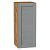 Шкаф верхний с 1-ой дверцей Сканди Grey Softwood Дуб Вотан 716*300*320