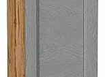 Шкаф верхний с 1-ой дверцей Сканди Grey Softwood Дуб Вотан 716*300*320
