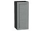 Шкаф верхний с 1-ой дверцей Сканди Grey Softwood Graphite 716*300*320