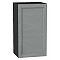 Шкаф верхний с 1-ой дверцей Сканди Grey Softwood Graphite 716*400*320 Шкаф верхний с 1-ой дверцей Сканди Grey Softwood Graphite 716*400*320