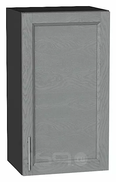 Шкаф верхний с 1-ой дверцей Сканди Grey Softwood Graphite 716*400*320