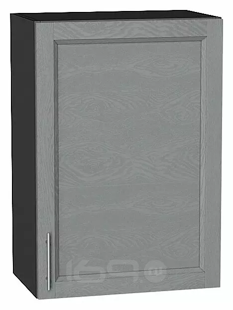 Шкаф верхний с 1-ой дверцей Сканди Grey Softwood Graphite 716*500*320