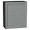 Шкаф верхний с 1-ой дверцей Сканди Grey Softwood Graphite 716*600*320 Шкаф верхний с 1-ой дверцей Сканди Grey Softwood Graphite 716*600*320