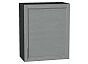 Шкаф верхний с 1-ой дверцей Сканди Grey Softwood Graphite 716*600*320