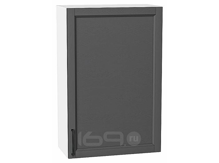 Шкаф верхний с 1-ой дверцей Сканди Stormy Silkwood/Белый 920*600*320