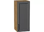 Шкаф верхний с 1-ой дверцей Сканди Stormy Silkwood/Дуб Вотан 716*300*320