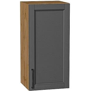 Шкаф верхний с 1-ой дверцей Сканди Stormy Silkwood/Дуб Вотан 716*350*320