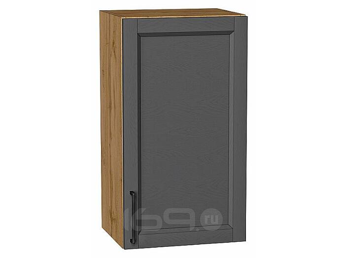 Шкаф верхний с 1-ой дверцей Сканди Stormy Silkwood/Дуб Вотан 716*400*320