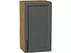 Шкаф верхний с 1-ой дверцей Сканди Stormy Silkwood/Дуб Вотан 716*400*320