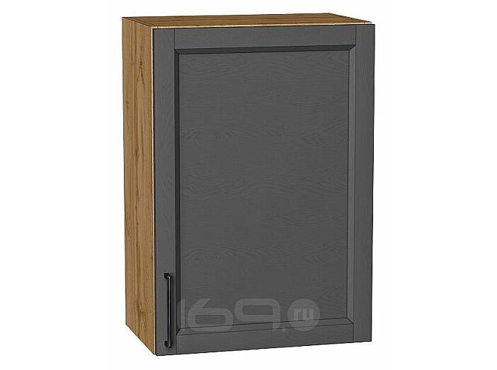 Шкаф верхний с 1-ой дверцей Сканди Stormy Silkwood/Дуб Вотан 716*500*320