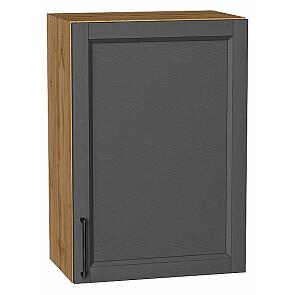 Шкаф верхний с 1-ой дверцей Сканди Stormy Silkwood/Дуб Вотан 716*500*320