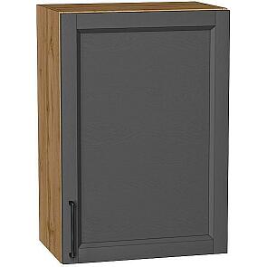Шкаф верхний с 1-ой дверцей Сканди Stormy Silkwood/Дуб Вотан 716*500*320