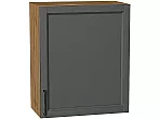 Шкаф верхний с 1-ой дверцей Сканди Stormy Silkwood/Дуб Вотан 716*600*320
